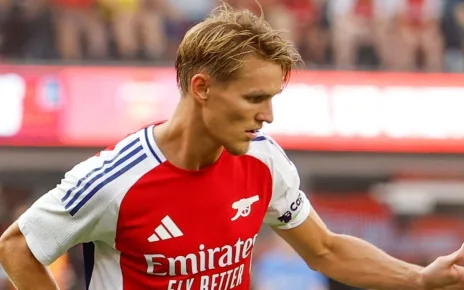 Arsenal captain Martin Odegaard out for ‘a while’ with ‘significant’ ankle injury says Arteta