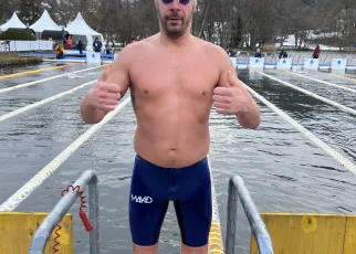 Aqua Knuckles Presents Creator and Winter Swimming World Record Holder, Peter Plavec