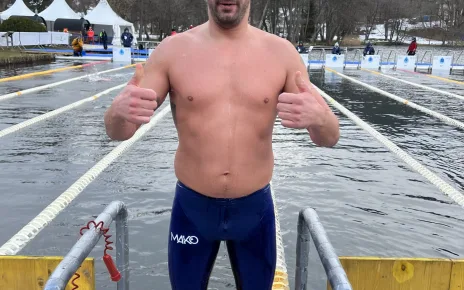 Aqua Knuckles Presents Creator and Winter Swimming World Record Holder, Peter Plavec