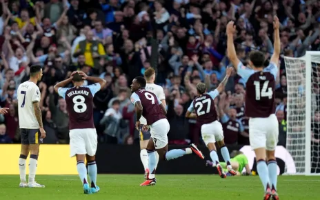 Jhon Duran’s stunner snatches Aston Villa win as pointless Everton collapse again