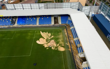 Second AFC Wimbledon game postponed after sinkhole in pitch