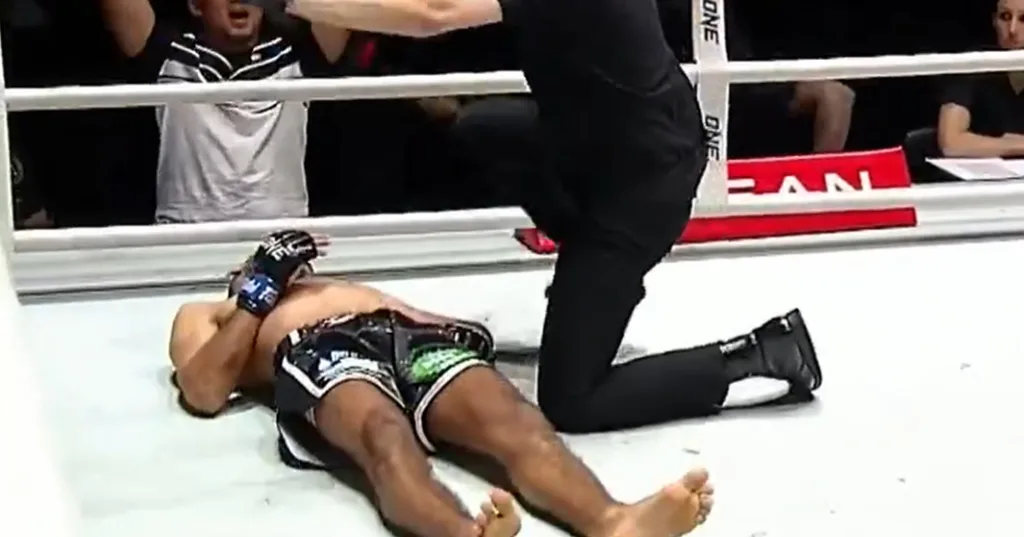 Video: Fighter earns astonishing 374th career win with vicious knockout punch | ONE Friday Fights 81