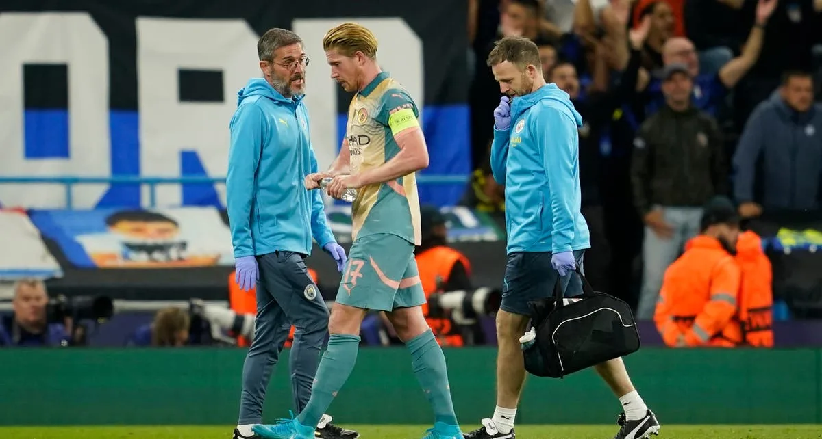 Pep Guardiola issues Kevin De Bruyne injury update ahead of Arsenal clash