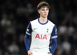 Archie Gray keen to remain ‘fearless’ after making European debut for Tottenham