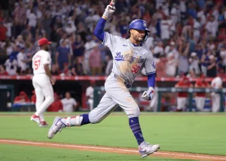 Mookie Betts belts homer to lift Dodgers in Shohei Ohtani’s return to Anaheim