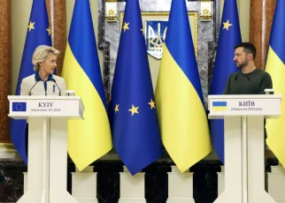 EU chief announces 35 bn euro loan plan for Ukraine before winter