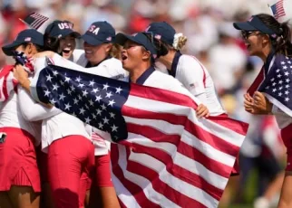 U.S. holds off Europeans to win its first Solheim Cup since 2017