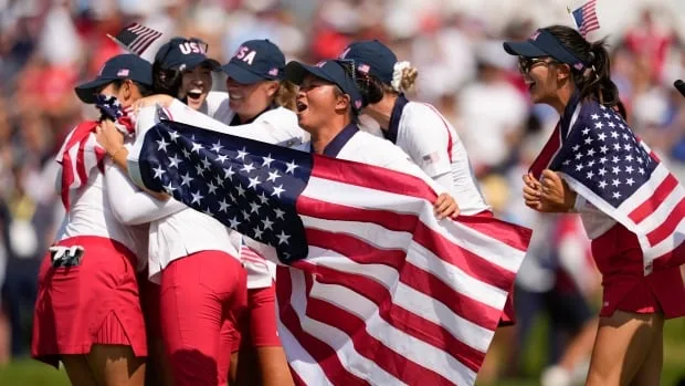 U.S. holds off Europeans to win its first Solheim Cup since 2017