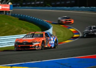 Why Brad Keselowski escaped unscathed after William Byron’s car landed in his rear window at Watkins Glen