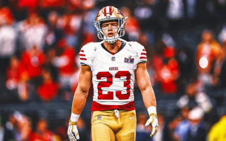 49ers’ Christian McCaffrey ruled out for Sunday vs. Vikings; IR under consideration