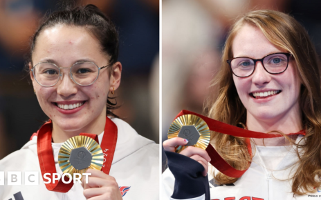 Paralympics 2024: Alice Tai and Becky Redfern win swimming golds