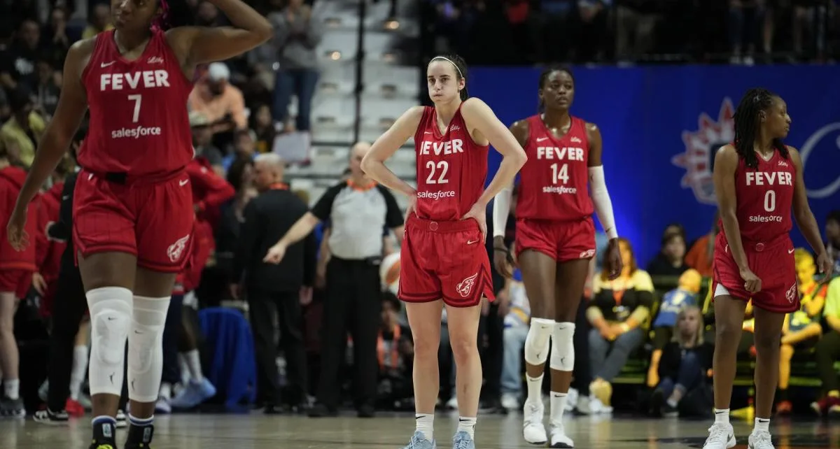 Caitlin Clark responds with 25 points but it’s not enough, Sun eliminate Fever with 87-81 win