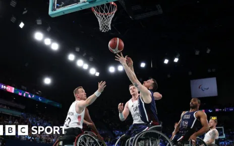 Paralympics 2024: GB lose men’s wheelchair basketball final to US