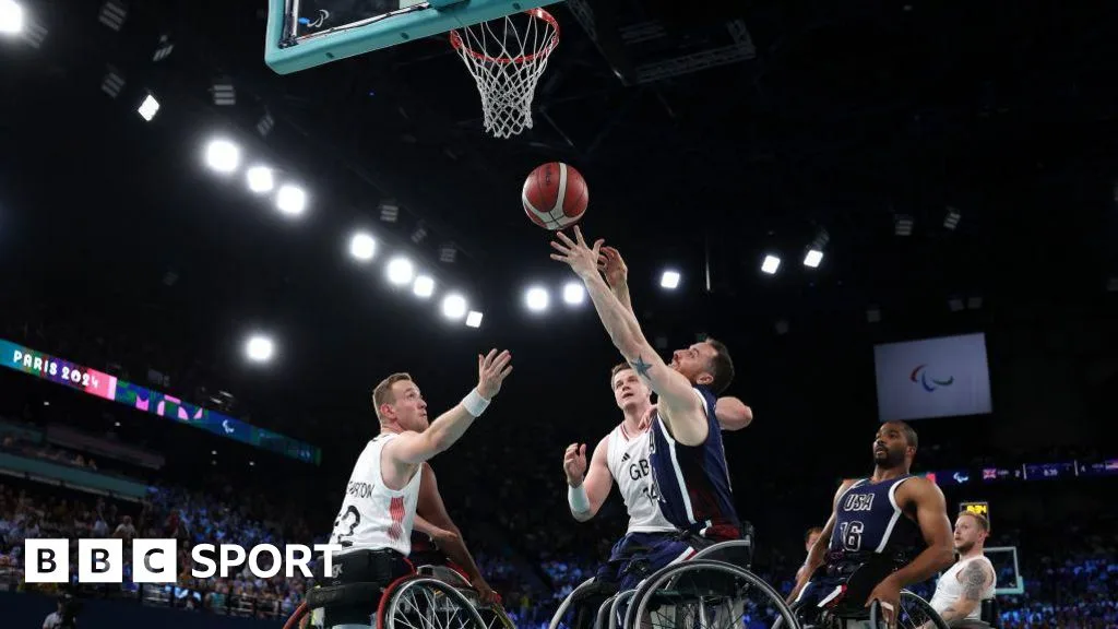 Paralympics 2024: GB lose men’s wheelchair basketball final to US