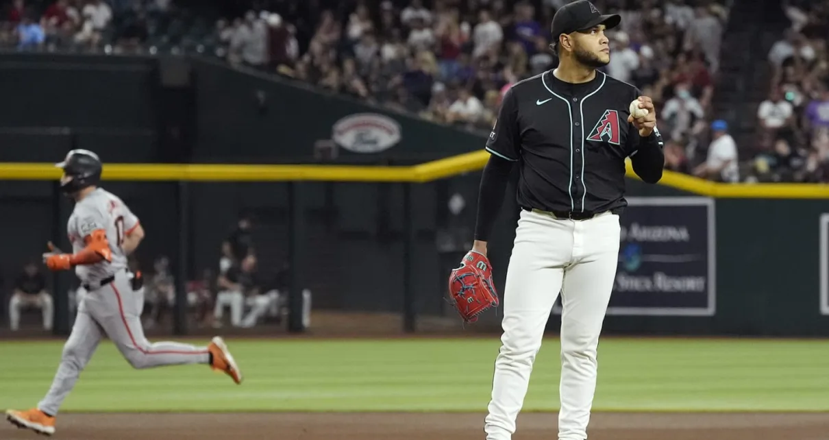 Eduardo Rodriguez, D-backs lose to Giants