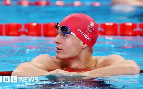 Back to university for Olympic swimmer Ollie Morgan