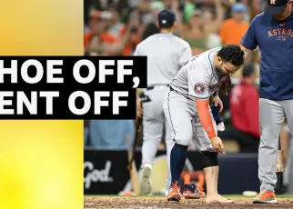 'That's amazing' – Altuve ejected after taking off shoe to protest call