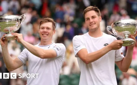 US Open: Wimbledon winners Henry Patten & Harri Heliovaara’s concussion