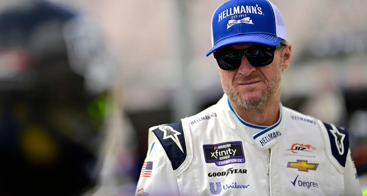 Dale Earnhardt Jr. is back, running what might be his last NASCAR race ever