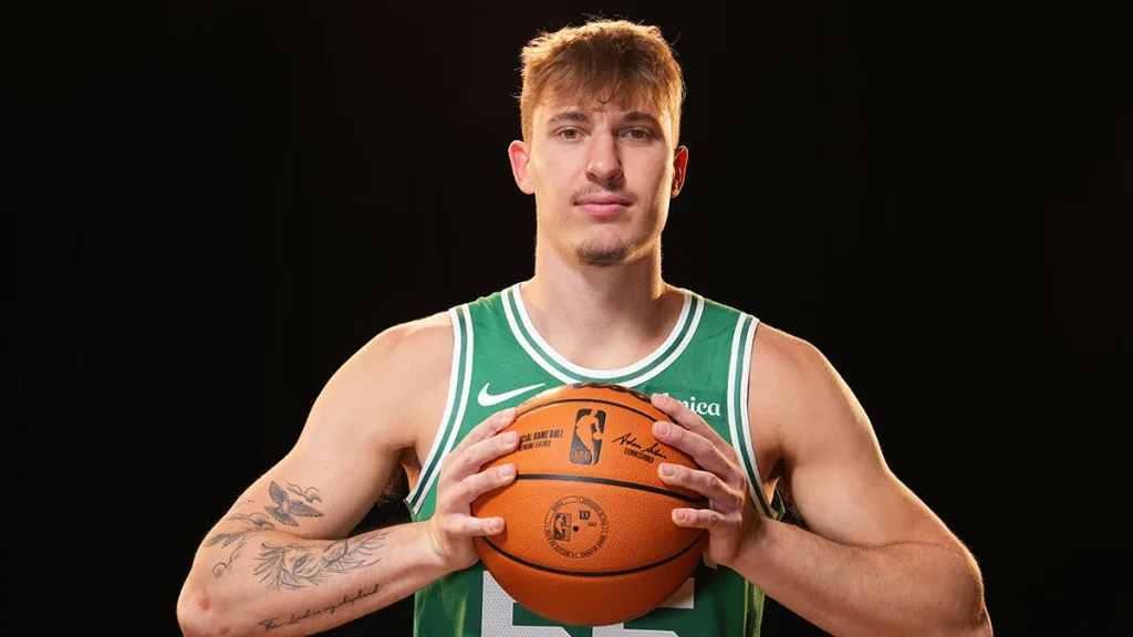 Celtics rookie Baylor Scheierman knows his path to playing time