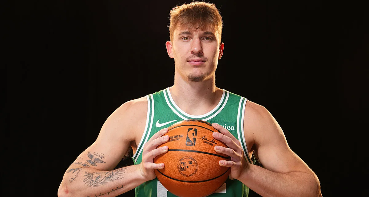 Celtics rookie Baylor Scheierman knows his path to playing time