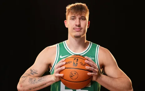 Celtics rookie Baylor Scheierman knows his path to playing time