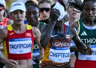 Ugandan Olympian in intensive care after partner 'set her on fire'