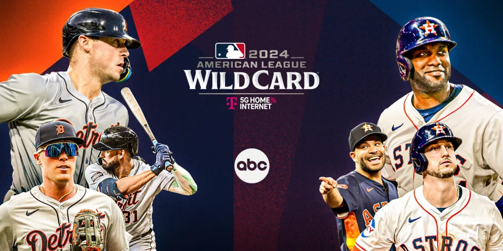 Tigers vs. Astros AL Wild Card Series Game 1 starting lineups and pitching matchup