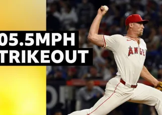 Ben Joyce: LA Angels pitcher throws fastest ever MLB strikeout