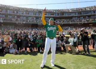 MLB: Oakland Athletics fans bid farewell to Coliseum with emotional final win