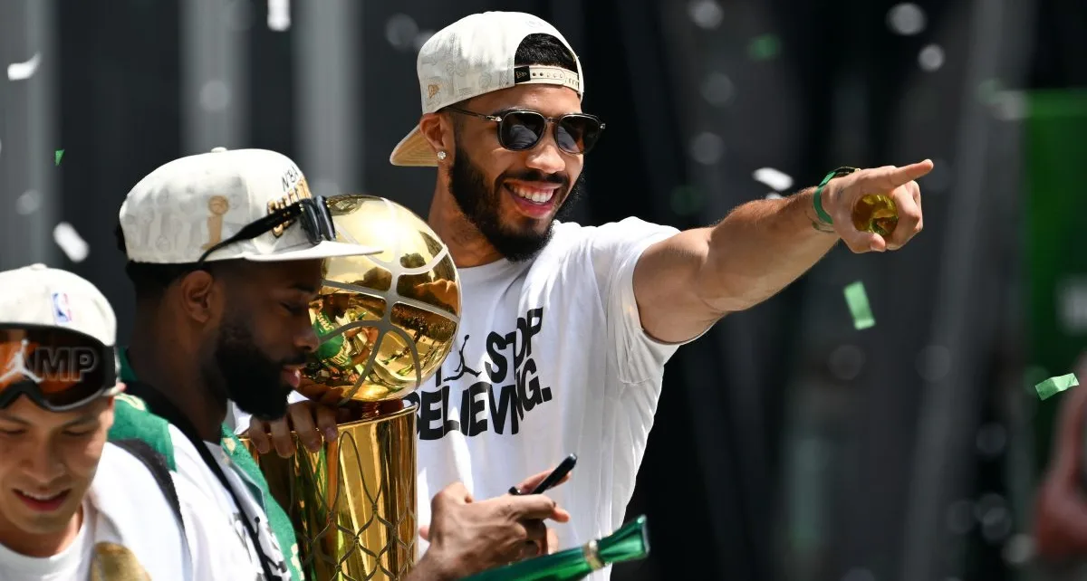 Tatum reflects on when he knew Celtics would win NBA title