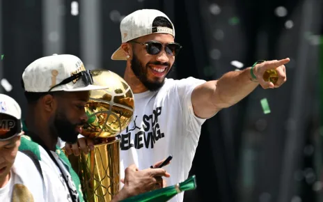 Tatum reflects on when he knew Celtics would win NBA title