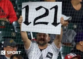 MLB: Chicago White Sox suffer record 121st defeat of season as Detroit Lions reach play-offs