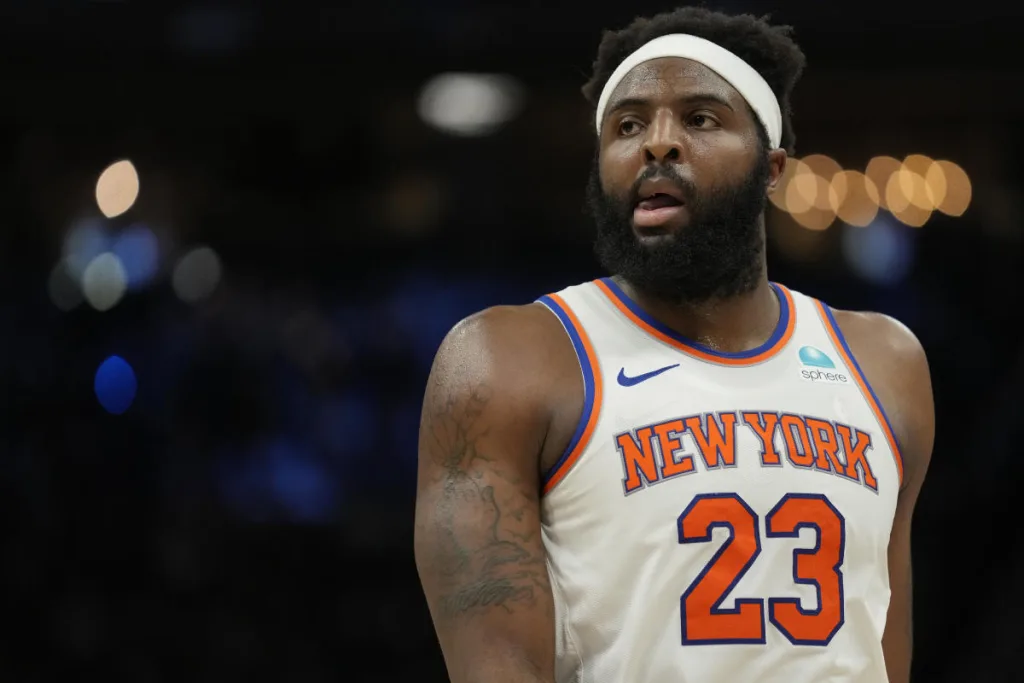 Knicks C Mitchell Robinson won’t return until December or January from ankle injury