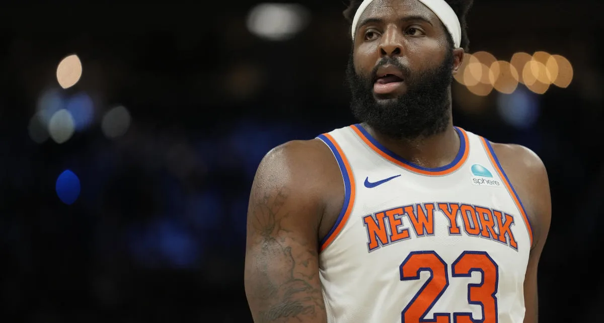 Knicks C Mitchell Robinson won’t return until December or January from ankle injury