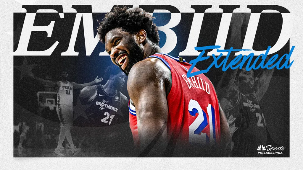 Joel Embiid signs 3-year, 2.9 million extension with Sixers: Report