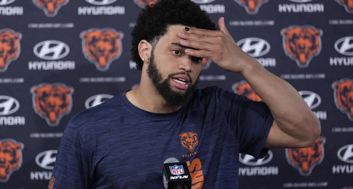 Bears have Caleb Williams at QB, and some of the same problems protecting him