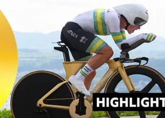 Road World Championships: Grace Brown beats Demi Vollering in TT