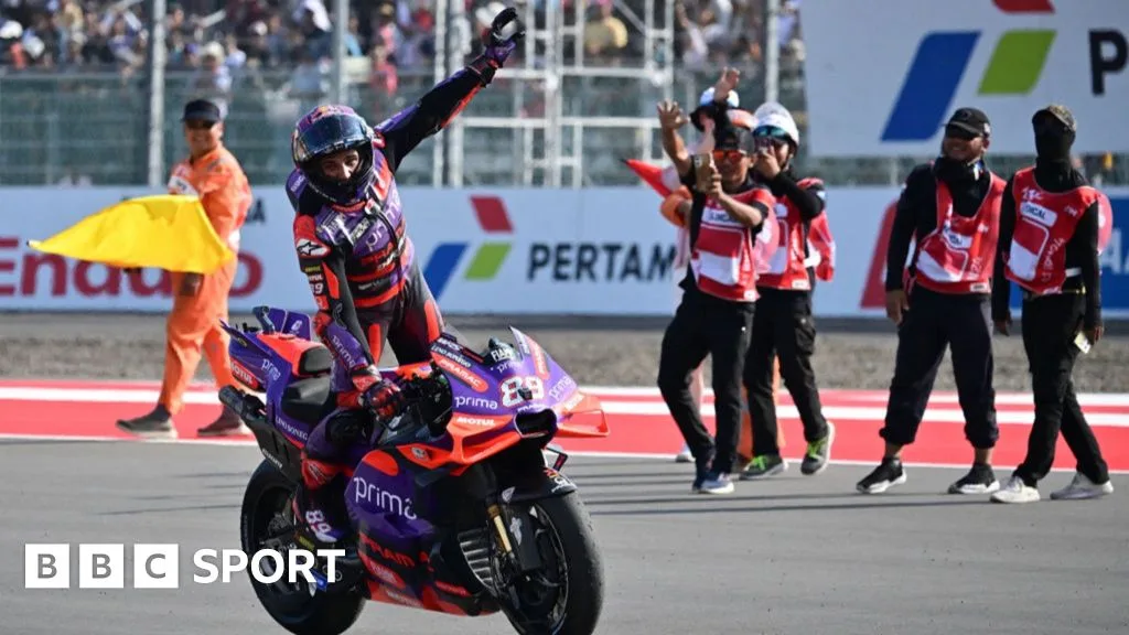 MotoGP: Jorge Martin wins in Indonesia to extend lead in title race