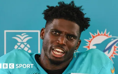 Tyreek Hill: Police launch internal investigation after Miami Dolphins star detained