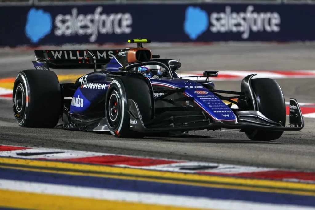 Colapinto “didn’t put a foot wrong” in F1 Singapore GP defence