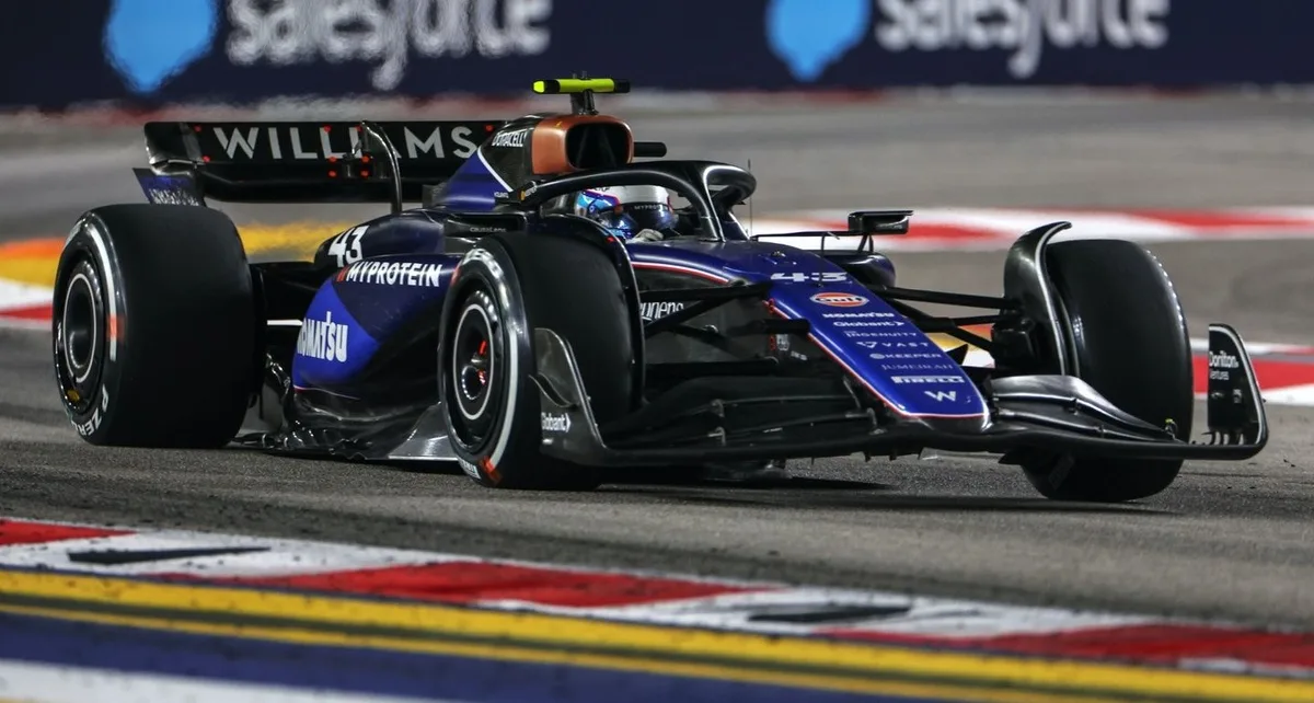 Colapinto “didn’t put a foot wrong” in F1 Singapore GP defence