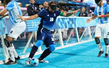 French delight as hosts beat Argentina to Paralympic gold in blind football