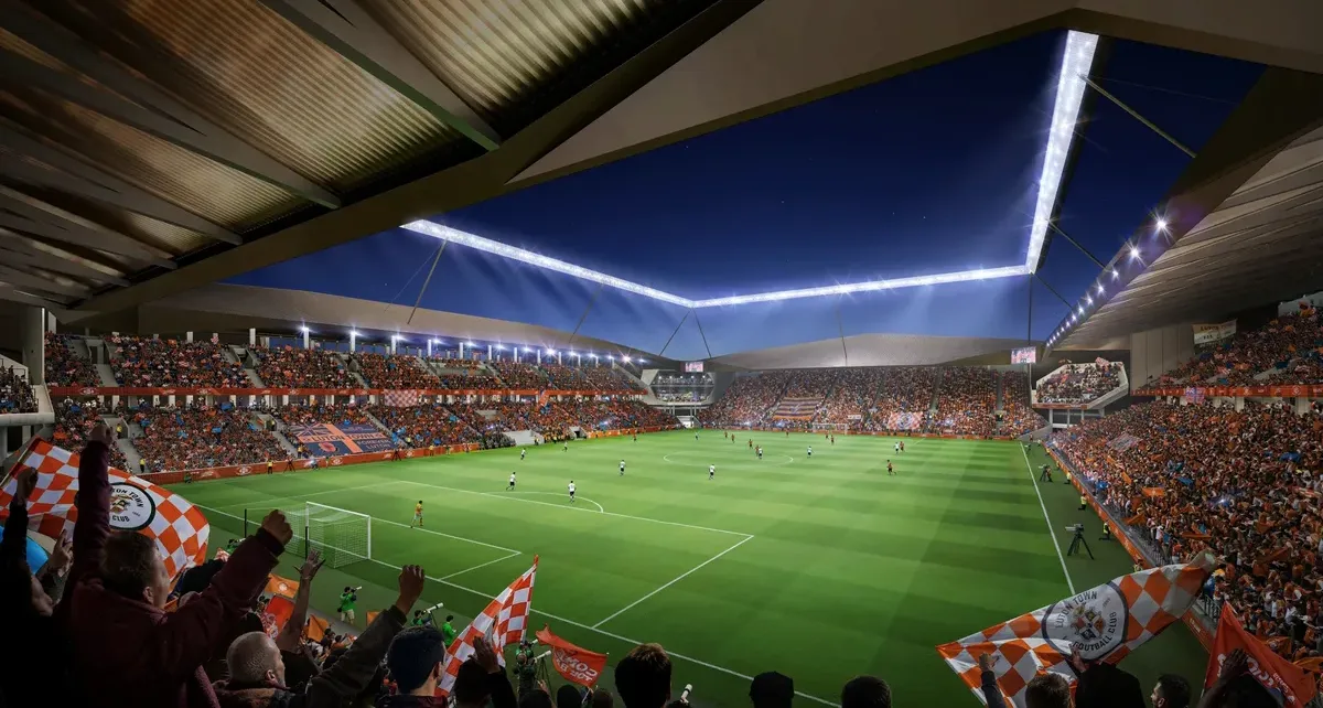 The Nou Ken? Luton Town release latest images of proposed new stadium