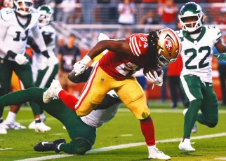 49ers spoil Aaron Rodgers’ return with a 32-19 win over the Jets