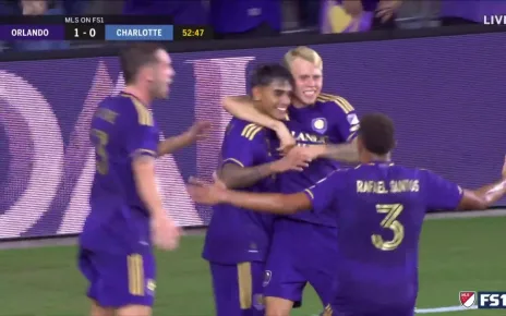 Facundo Torres finds the back of the net in 52' to give Orlando a 1-0 lead over Charlotte FC