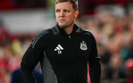 Newcastle boss Eddie Howe receives surprise tribute at National Television Awards