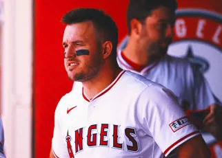 Mike Trout says ‘everything’s on the table’ about move to corner outfield or DH