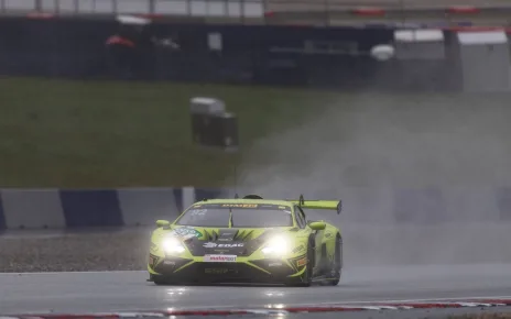 Lamborghini’s Bortolotti wins wet/dry opener to retake points lead