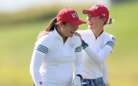 2024 Solheim Cup Day 2 scores, matches: Nelly Korda, Rose Zhang stay perfect as U.S. leads into Sunday singles